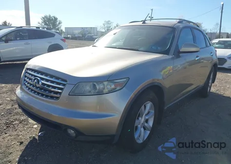 2004 Infiniti Fx35 from USA, damaged, VIN JNRAS08W54X210971